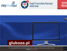 Tablet Screenshot of glukoza.pl